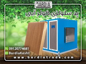 پد سلولزی کولر آبی