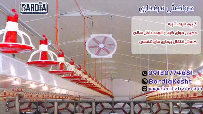 هواکش مرغداری