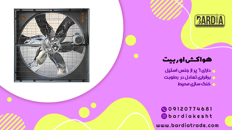 هواکش مرغداری