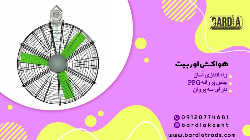 هواکش مرغداری