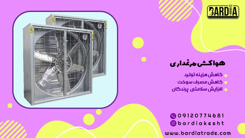 هواکش مرغداری